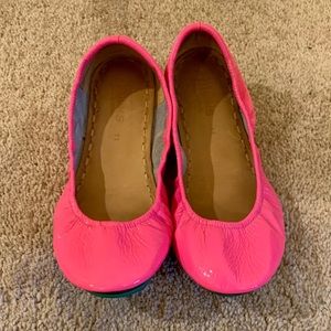 Tieks Neon Pop Pink Size 11